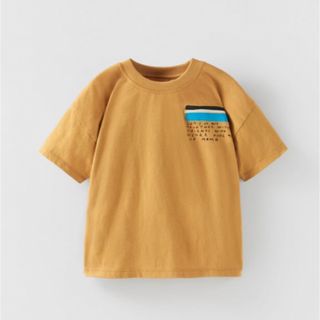 ザラキッズ(ZARA KIDS)の美品 zaraザラ プリントTシャツ 男女兼用 98cm(Tシャツ/カットソー)