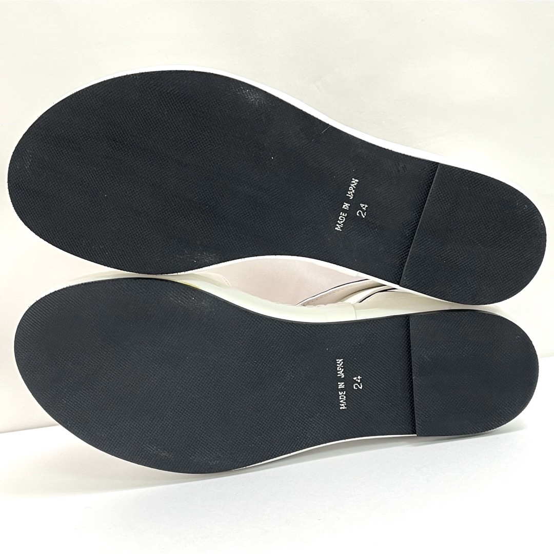 Jean-Paul GAULTIER(ジャンポールゴルチエ)のJEAN PAUL GAULTIER 日本製  フラット　サンダル　24cm レディースの靴/シューズ(サンダル)の商品写真