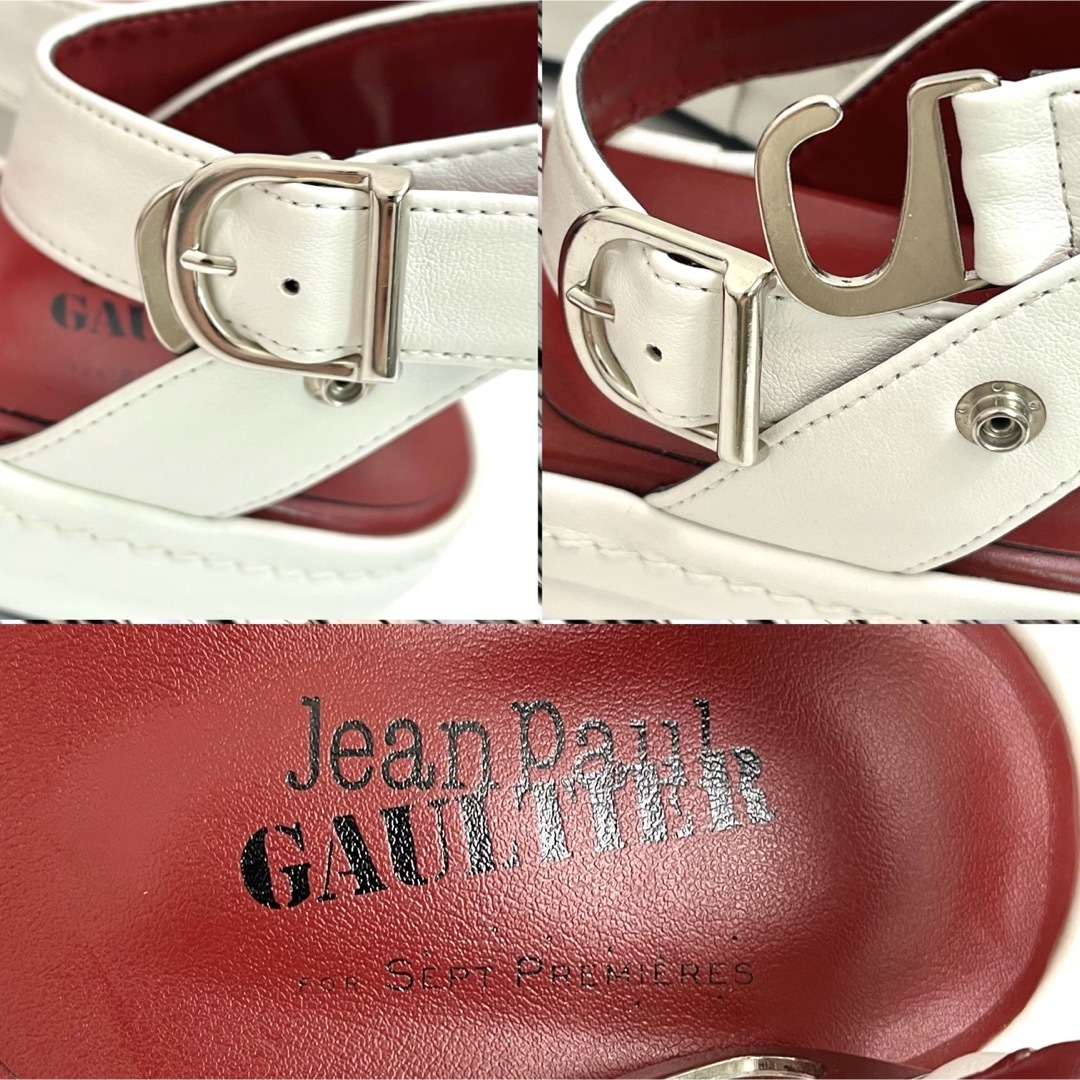 JEAN PAUL GAULTIER 日本製  フラット　サンダル　24cm 6