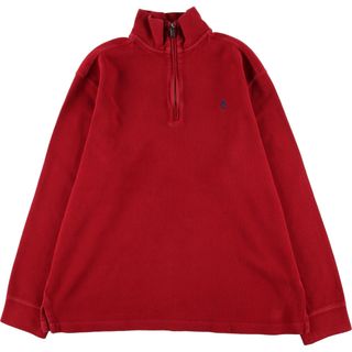 ラルフローレン(Ralph Lauren)の古着 ラルフローレン Ralph Lauren POLO by Ralph Lauren コットンニットハーフジップセーター メンズXL /eaa363798(ニット/セーター)