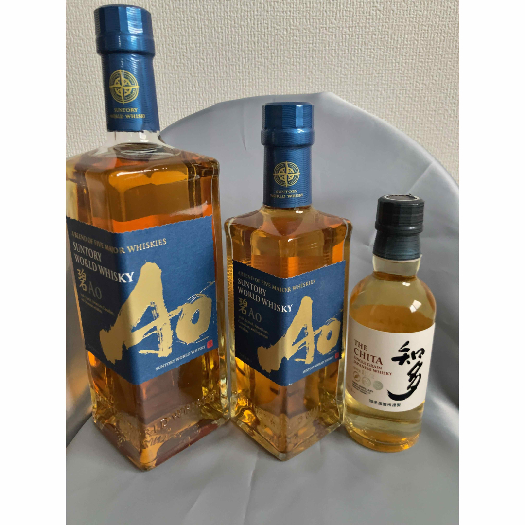 SUNTORY WORLD WHISKY碧 と 知多の3本セット