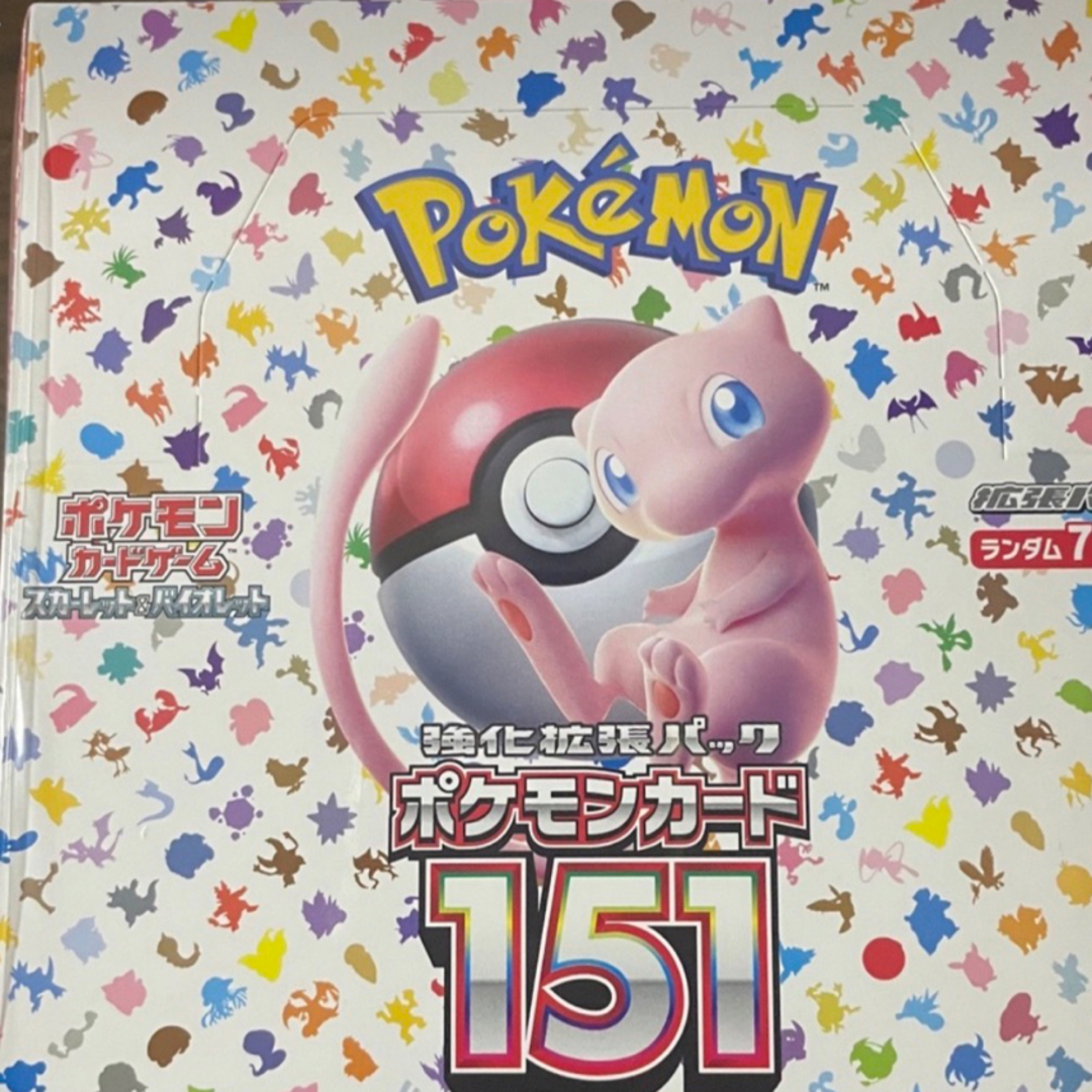 新品未使用　ポケモンカード151 シュリンク付　1BOX