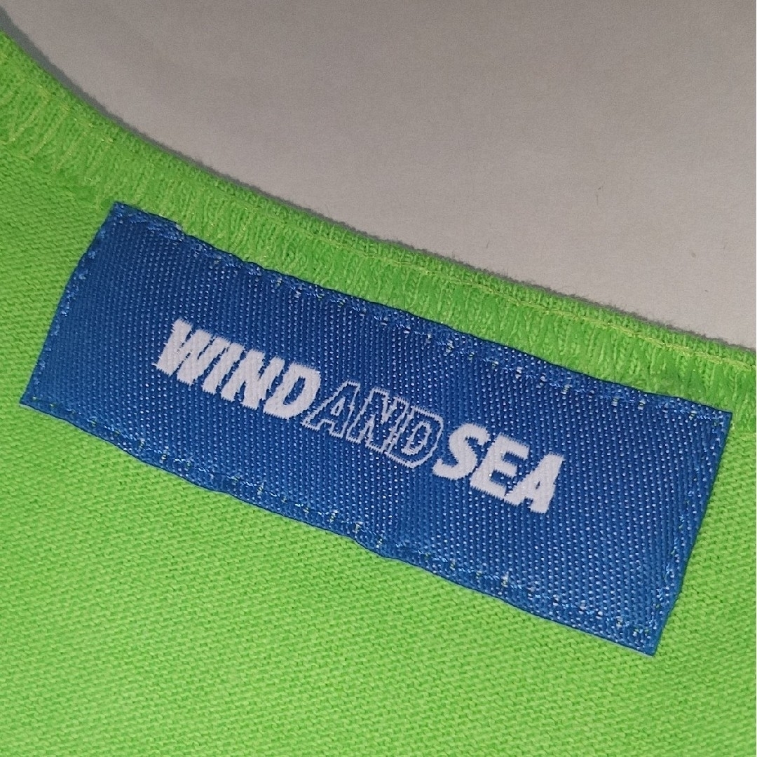 WIND AND SEA(ウィンダンシー)のWDS(SAIL-SEA-BOAT)TANK TOP/LIME(CS-228) メンズのトップス(タンクトップ)の商品写真