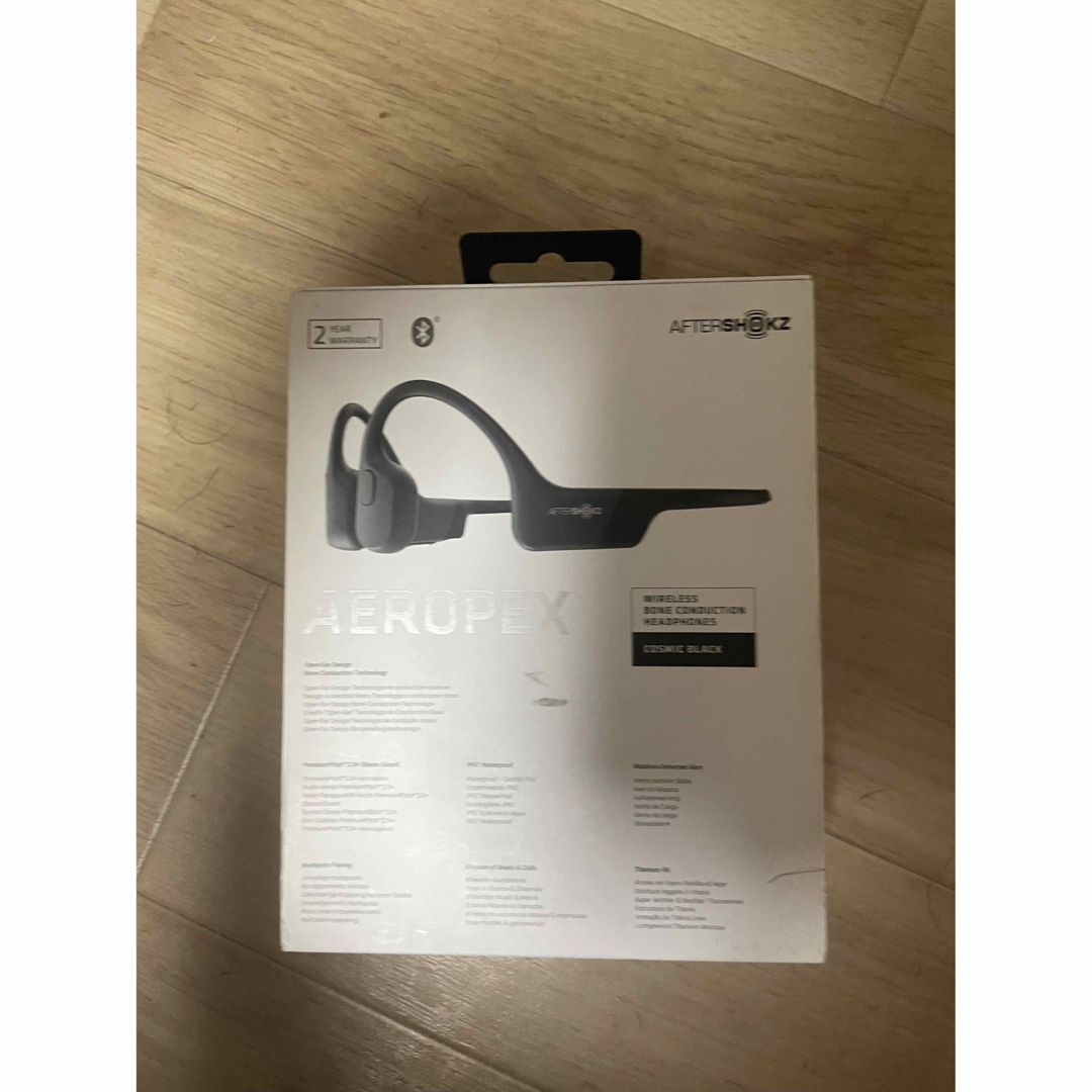 新品フォーカルポイント骨伝導AfterShokz Aeropex ブラック