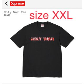 シュプリーム(Supreme)のsupreme Holy War Tee 黒 size XXL(Tシャツ/カットソー(半袖/袖なし))