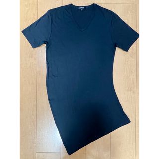 シェラック(SHELLAC)の未使用品SHELLACシルク混アシンメトリーカットソーbajra JULIUS(Tシャツ/カットソー(半袖/袖なし))