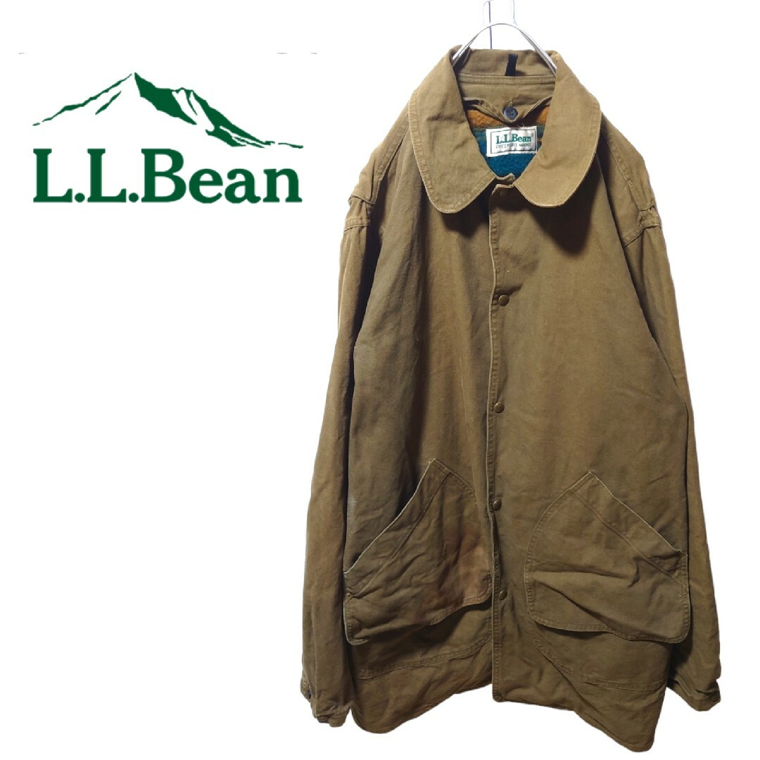 L.L.Bean】70〜80's USA製 ハンティングジャケット S-080 - ブルゾン