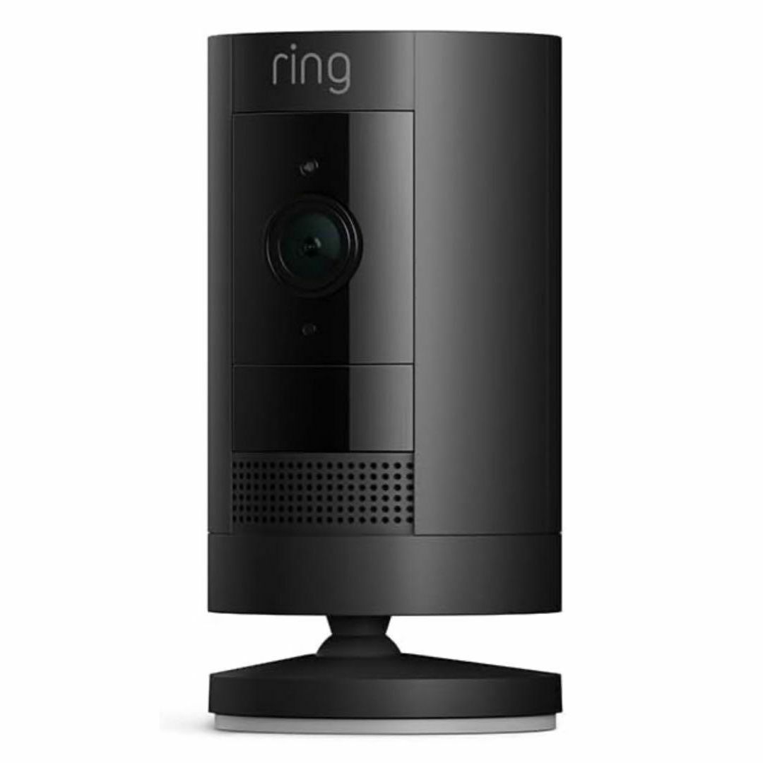 Amazon(アマゾン)の【新品】Ring スティックアップカム セキュリティカメラ2台 予備バッテリー付 スマホ/家電/カメラのスマホ/家電/カメラ その他(防犯カメラ)の商品写真