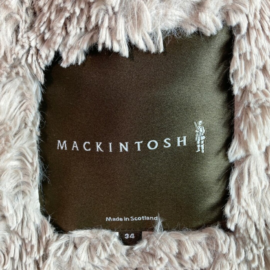 MACKINTOSH(マッキントッシュ)の★マッキントッシュ キルティング コート ベージュ size34 レディースのジャケット/アウター(ダウンジャケット)の商品写真