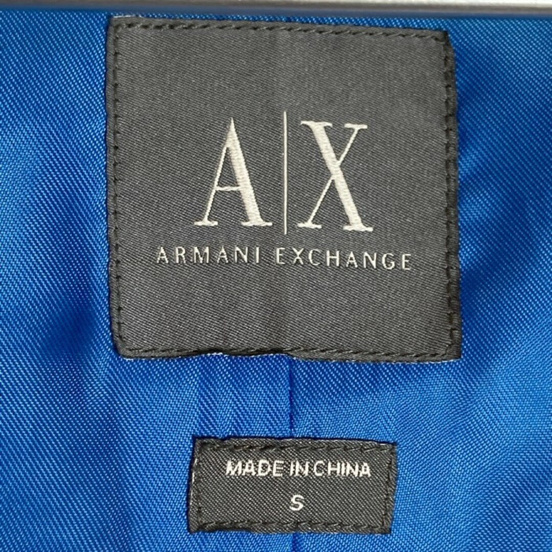 ARMANI EXCHANGE(アルマーニエクスチェンジ)の★アルマーニエクスチェンジ ウールジャケット ブラック sizeS メンズのジャケット/アウター(ナイロンジャケット)の商品写真