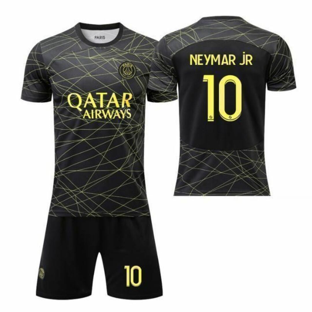 SALE❗PSG ネイマール 130黒トロフィ⚽子供サッカーユニフォーム SALE❗PSG ネイマール 130黒トロフィ⚽子供サッカーユニフォーム
