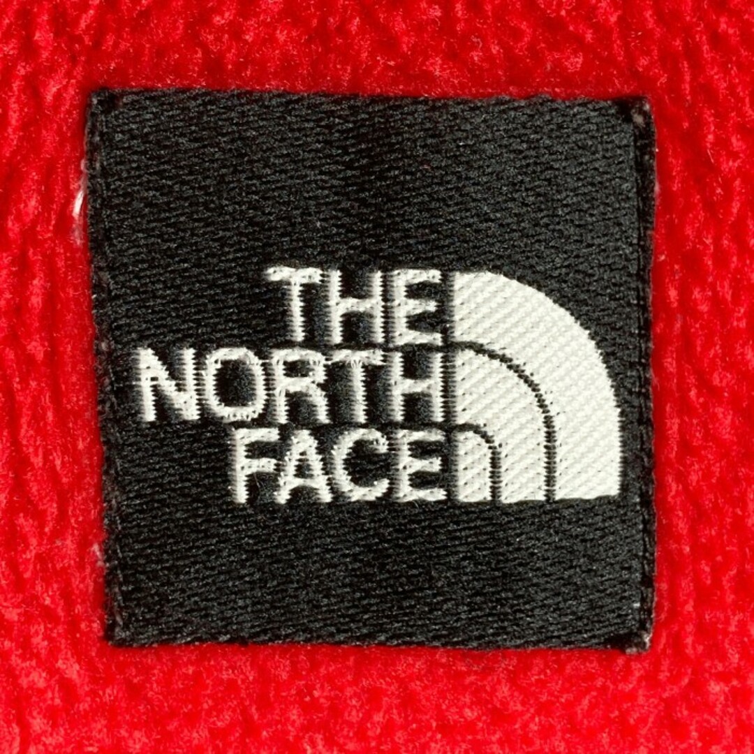 THE NORTH FACE(ザノースフェイス)の★ノースフェイス フリースジャケット 赤グレー sizeL メンズのジャケット/アウター(ナイロンジャケット)の商品写真