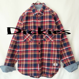 ディッキーズ(Dickies)の【ボタンダウン】ディッキーズ Dickies  ネルシャツ チェックシャツ(シャツ)