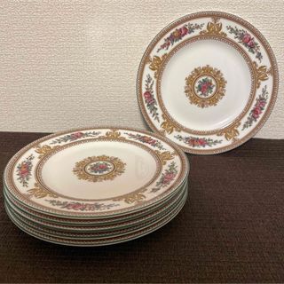 ウェッジウッド(WEDGWOOD)のウェッジウッド　コロンビア　エナメル　デザートプレート　17.5cm(食器)