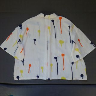 美品★mina perhonen 22SS hopee シャツ white 38