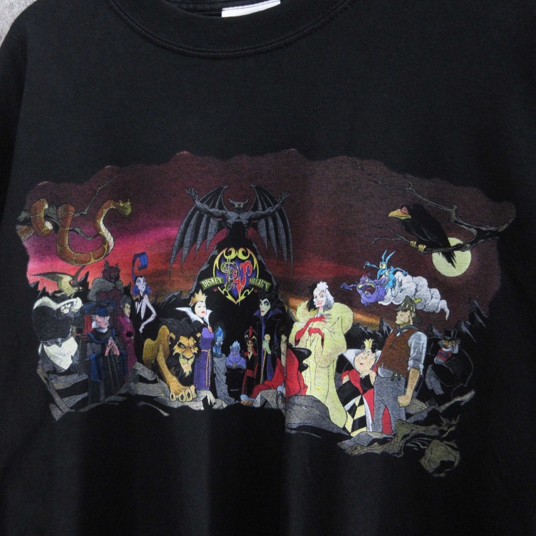 ライオンキングDisney ヴィランズ集合 Tシャツ 00s