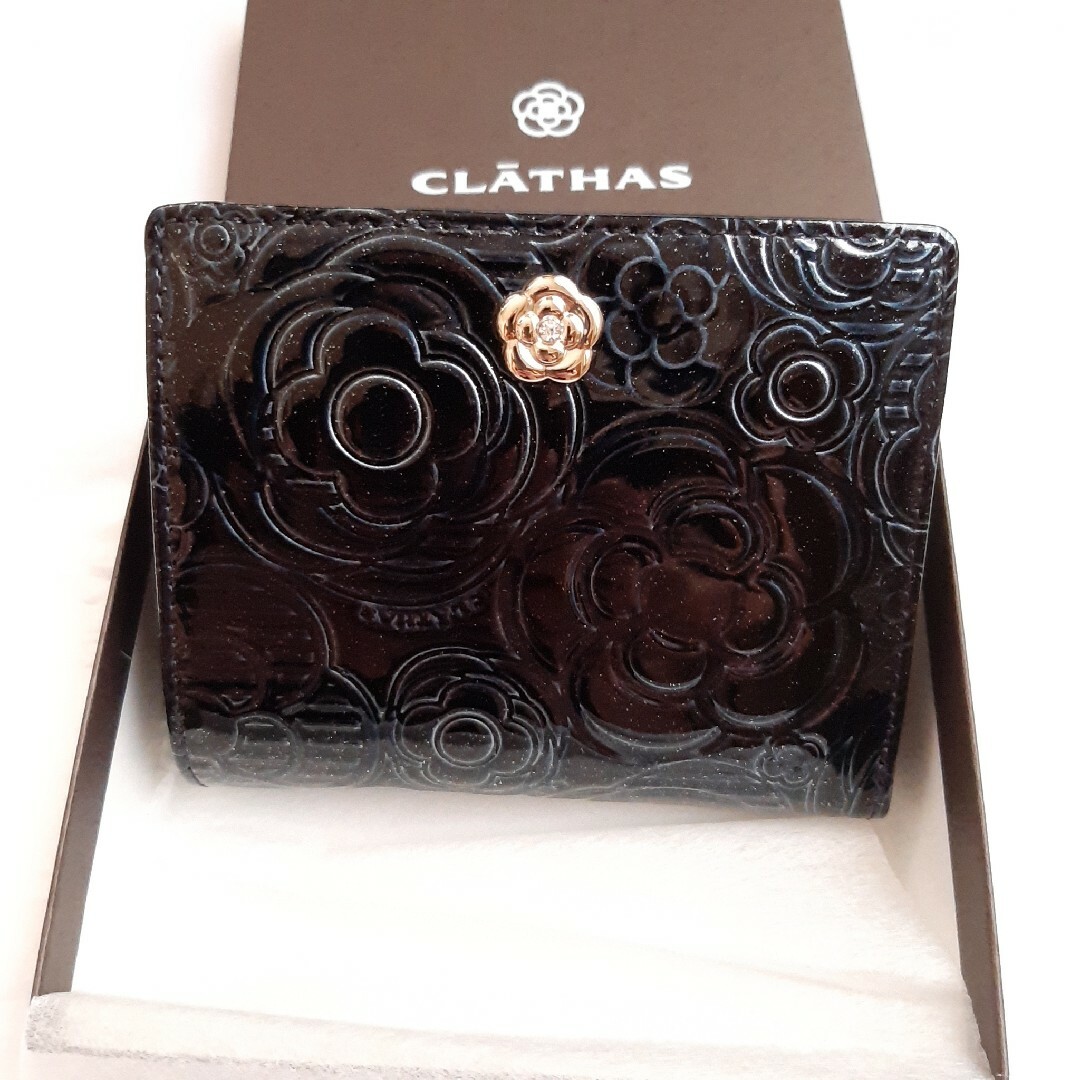 美品 CLATHAS クレイサス 折り財布 - キーケース