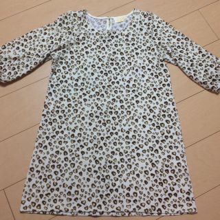 ダブルクローゼット(w closet)のw  closet  ヒョウ柄ワンピ(ミニワンピース)