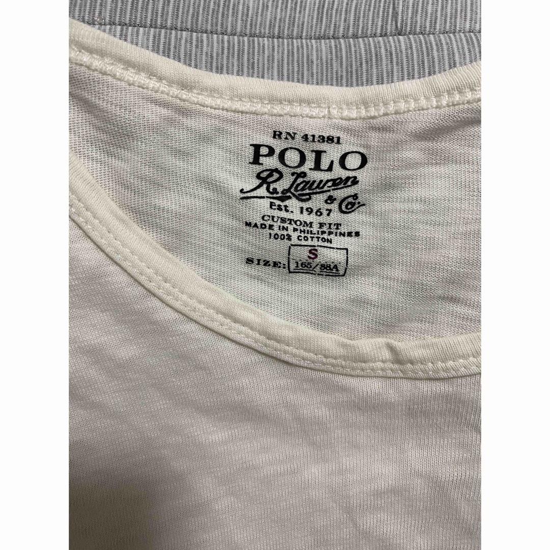 POLO RALPH LAUREN(ポロラルフローレン)の［値下げ］ポロラルフローレン プリントTシャツ Sサイズ メンズのトップス(Tシャツ/カットソー(半袖/袖なし))の商品写真