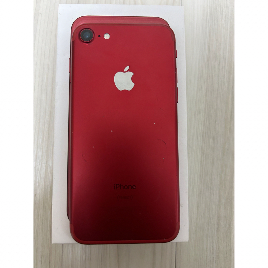 iPhone - iPhone 7 Red 128 GB SIMフリーの通販 by shop｜アイフォーン