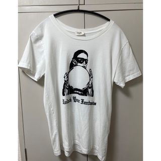 セリーヌ(celine)のCELINE エディスリマン　フロントプリントTシャツ(Tシャツ/カットソー(半袖/袖なし))