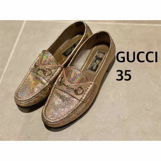 グッチ(Gucci)の最終お値下げ【美品】gucci ホースビットローファー35(ローファー/革靴)