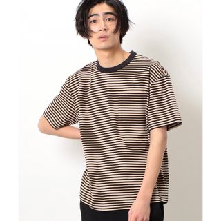 COMME CA COMMUNE スヴィン ゴールド ボーダーＴシャツ