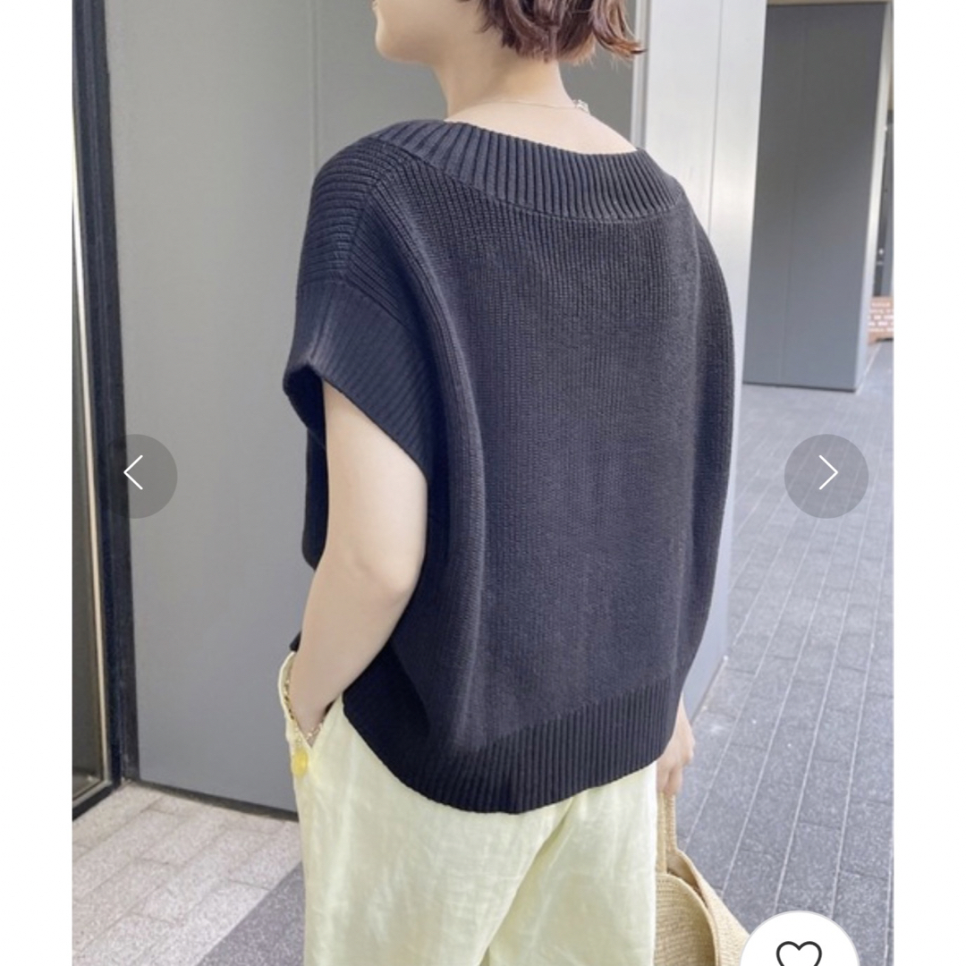 Spick & Span   Spick and Span 片畔ニットベスト 新品未使用の通販 by