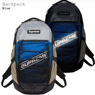 supreme Backpack Blue 23FW