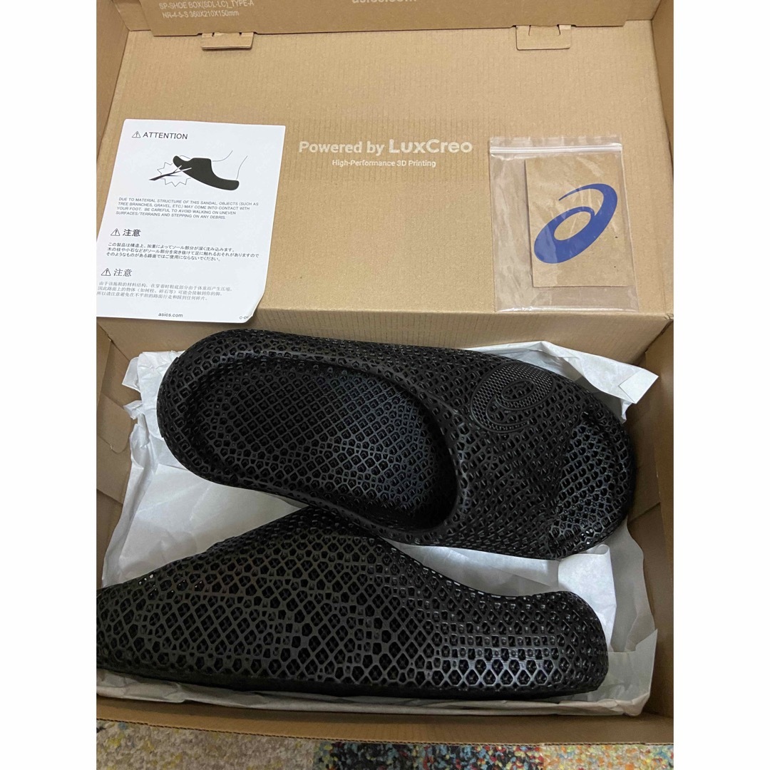 asics(アシックス)のasics ACTIBREEZE 3D SANDAL  ブラック【L】新品未使用 メンズの靴/シューズ(サンダル)の商品写真