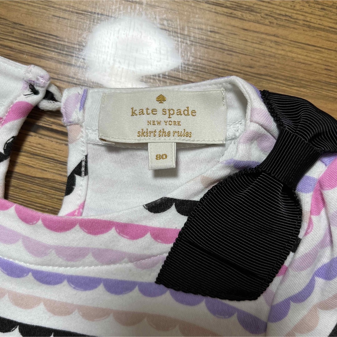 kate spade new york(ケイトスペードニューヨーク)のKatespade newyorkケイトスペードニューヨーク　ワンピース キッズ/ベビー/マタニティのベビー服(~85cm)(ワンピース)の商品写真