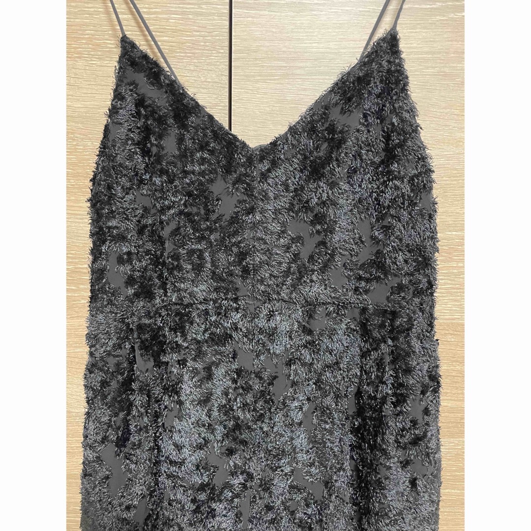 CLANE   お値下げCLANE FRINGE CAMISOLE ALLINONEの通販 by