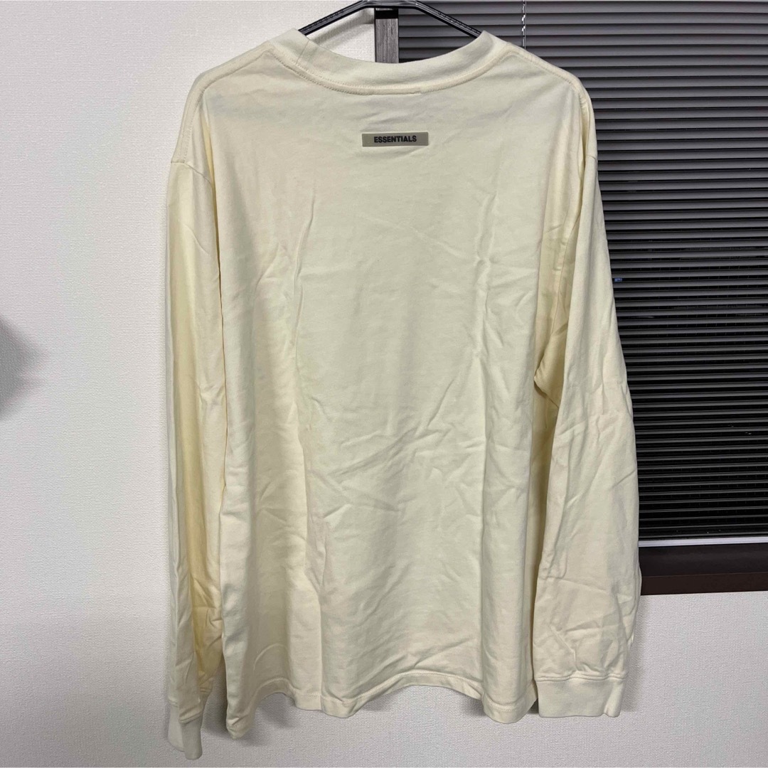 FEAR OF GOD - 新品 FOG Essentials エッセンシャルズ ロンT クリーム