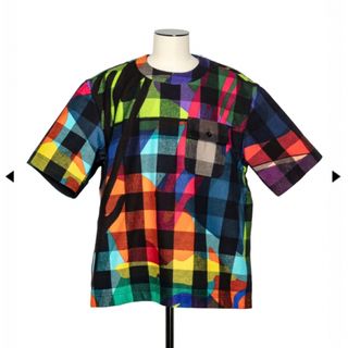 sacai - sacai x KAWS / Plaid Pullover multi サイズ1の通販 by ...