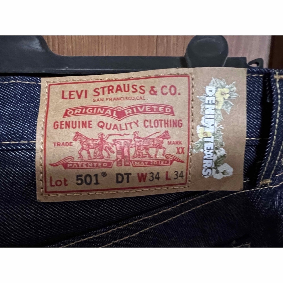 Levi's(リーバイス)のDENIMTEARS　x LEVIS 501DT 無地デニム メンズのパンツ(デニム/ジーンズ)の商品写真