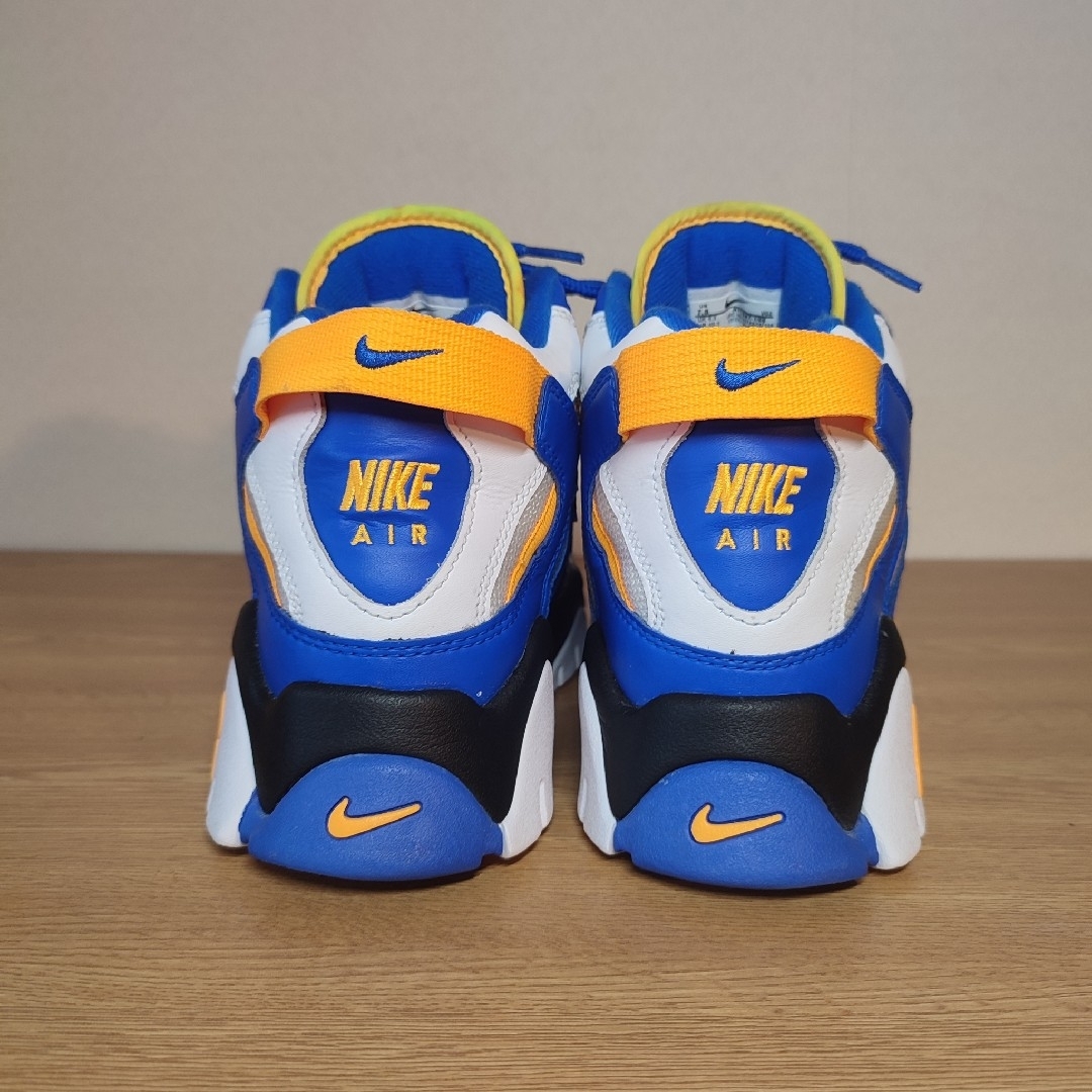 美品 NIKE AIR BARRAGE MID "NBA WARRIORS"