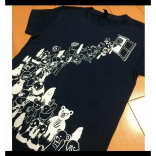 グラニフ(Design Tshirts Store graniph)のグラニフコントロールベアネイビーコットンT(Tシャツ/カットソー(半袖/袖なし))