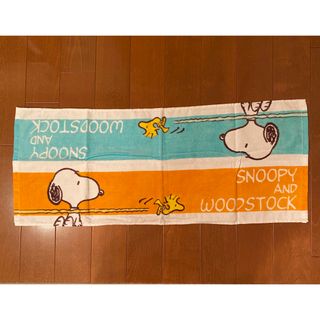 スヌーピー(SNOOPY)のスヌーピー •PEANUTSのフェイスタオル (タオル)