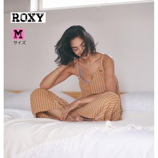 ロキシー(Roxy)の【美品♡】ROXY サロペット　オーバーオール　ロンパース　ストライプ(サロペット/オーバーオール)