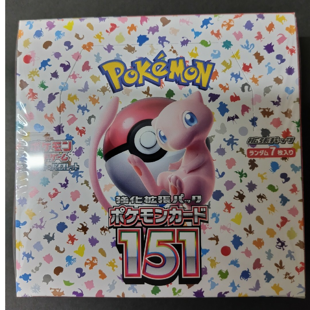 ポケモンカード 151 BOX シュリンク付き - Box/デッキ/パック