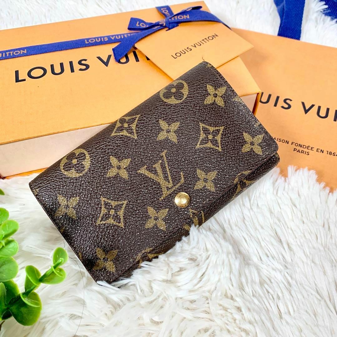 良品【Louis Vuitton】ポルト モネ・ビエ トレゾール