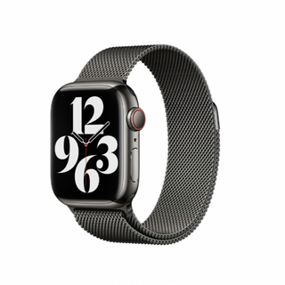 アップルウォッチ(Apple Watch)のApplewatch 41mmケース用グラファイトミラネーゼループ(金属ベルト)