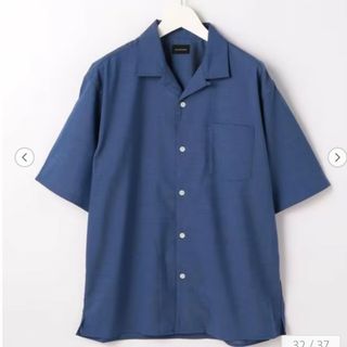 ユナイテッドアローズグリーンレーベルリラクシング(UNITED ARROWS green label relaxing)のグリーンレーベル　TWウォッシャブルトロ オープンカラー シャツ(シャツ)