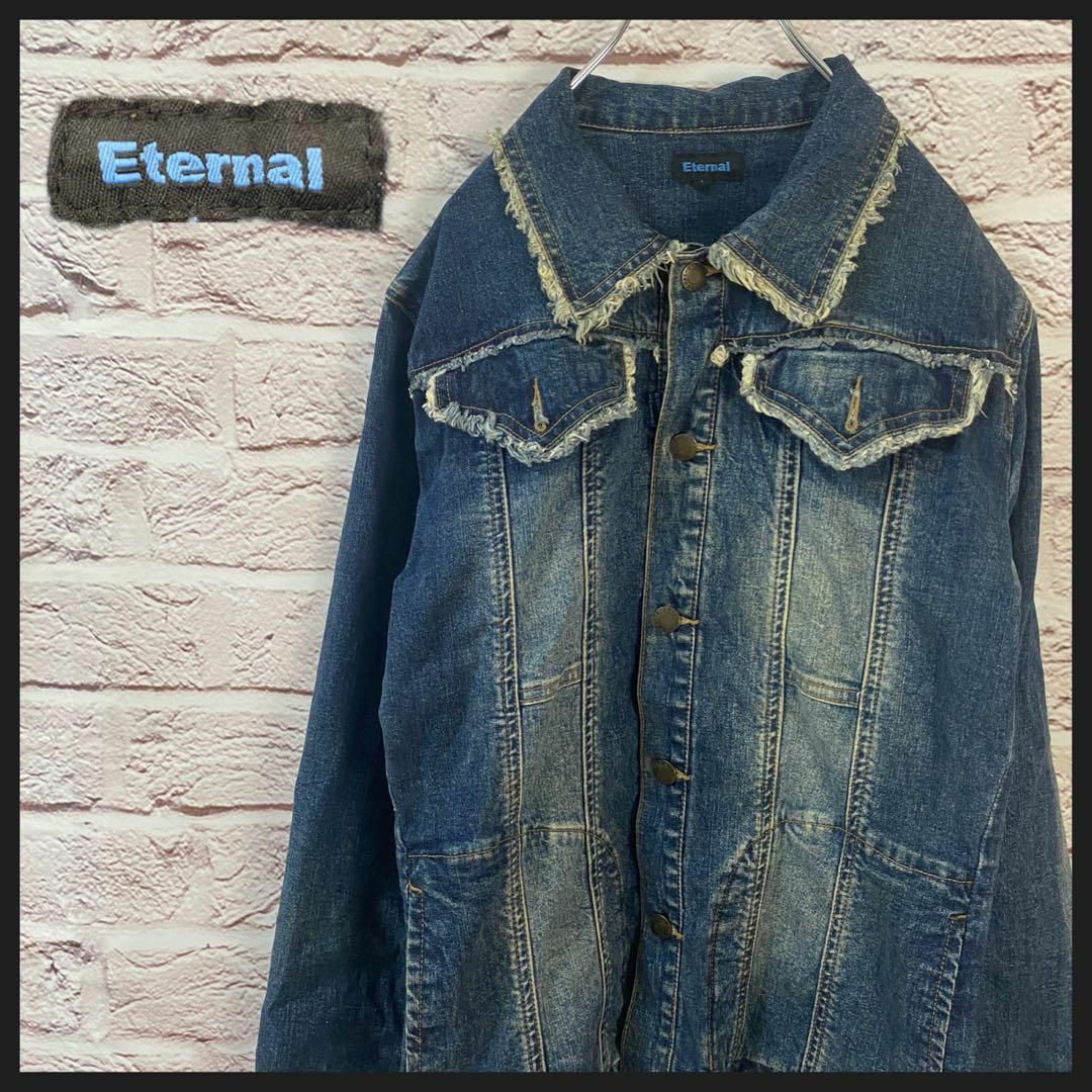 Eternal デニムジャケット　Gジャン メンズ　レディース[ L ]