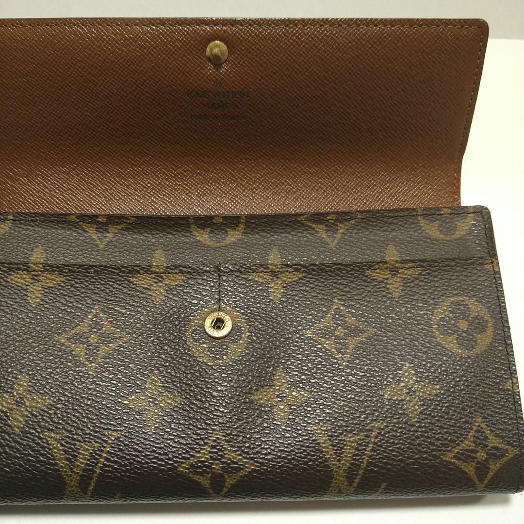 LOUIS VUITTON - 👛正規品👛Louis Vuitton👛モノグラム👛長財布👛箱袋