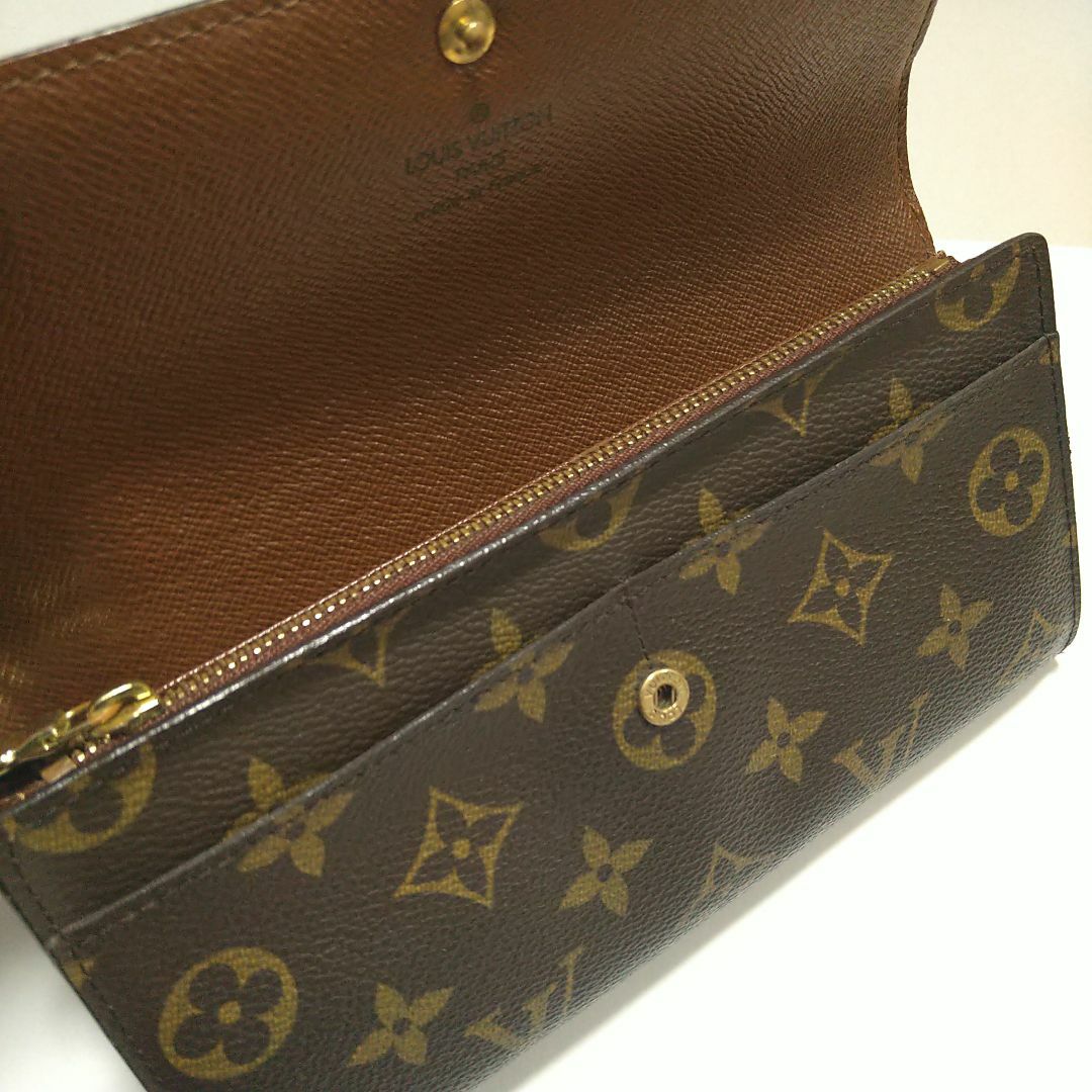 LOUIS VUITTON - 👛正規品👛Louis Vuitton👛モノグラム👛長財布👛箱袋