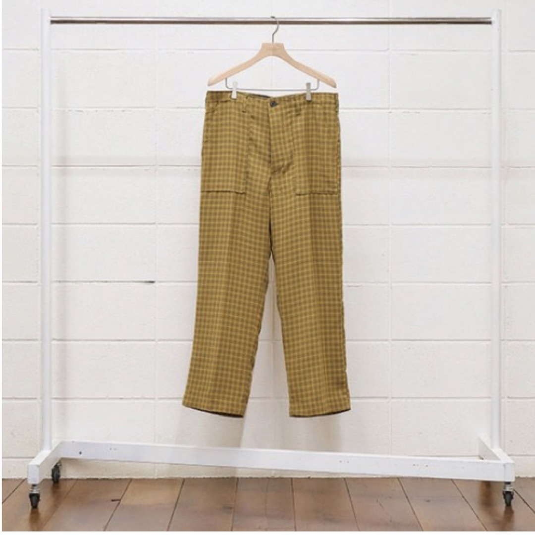 UNUSED - 新品 unused 19aw チェック スラックス パンツの通販 by 豆で