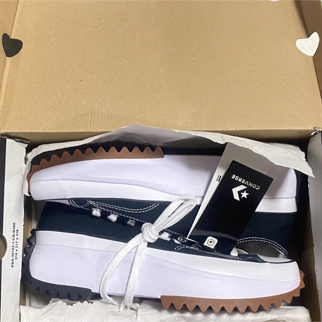 converse☆白×シルバー☆新品未使用レディース