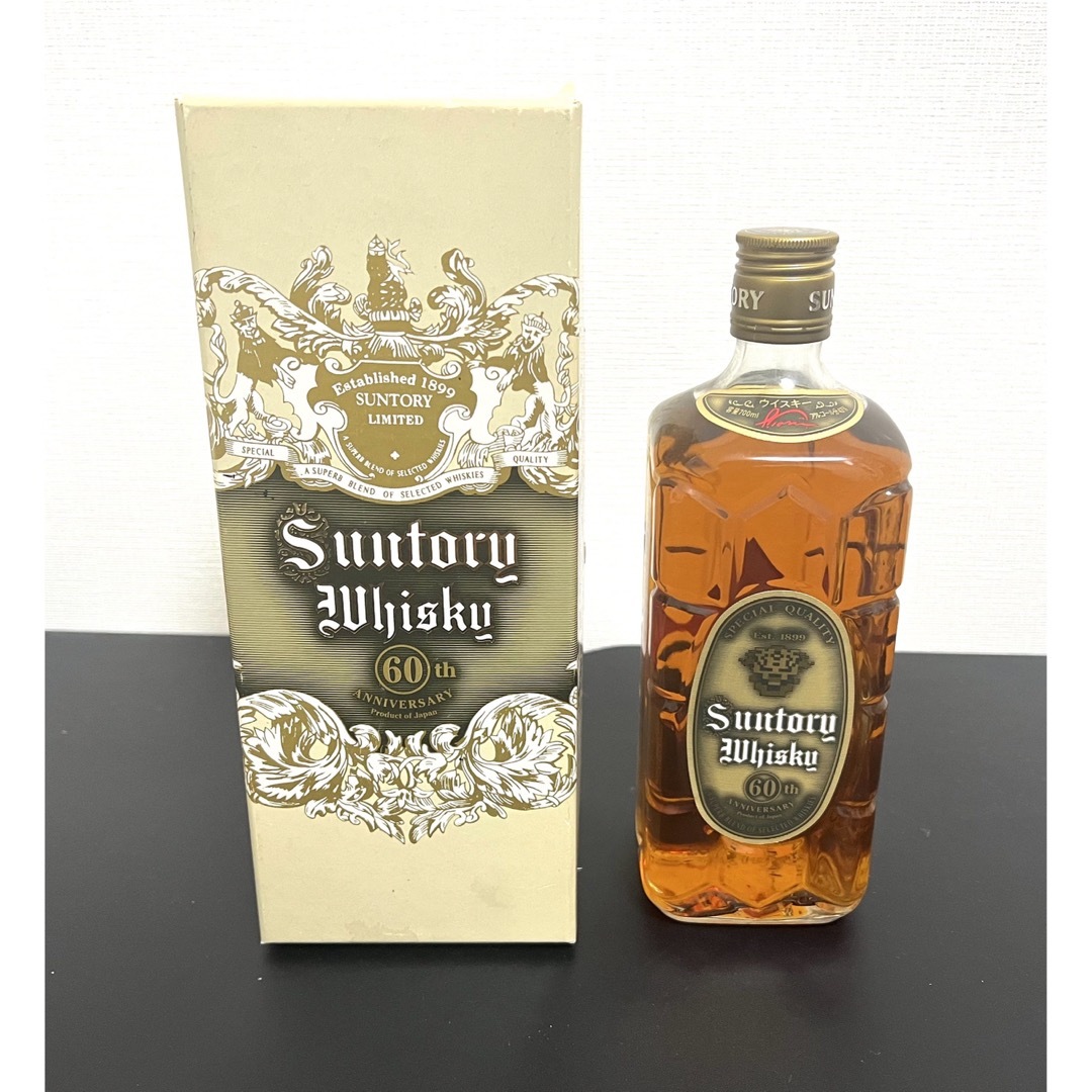 非売品 60周年 サントリー ウイスキー 特角  10年  700ml 60th