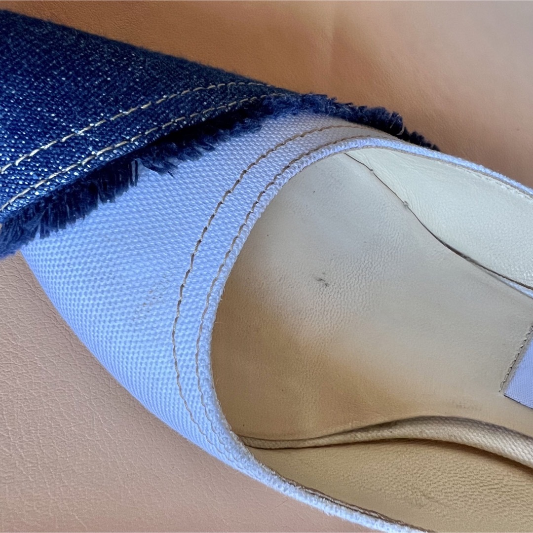 JIMMY CHOO⭐︎ジミーチュウ⭐︎ROMY85⭐︎デニムパンプス JIMMY CHOO⭐︎ジミーチュウ⭐︎ROMY85⭐︎デニムパンプス